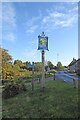 TM3144 : Shottisham village sign by Adrian S Pye