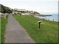 SZ5577 : Coastal path, Ventnor by Malc McDonald