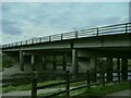 SD3182 : Bridge on the Greenodd bypass - side view by Stephen Craven