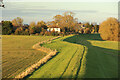 SK8171 : Fledborough Holme secondary floodbank by Richard Croft