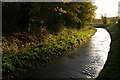 TM3865 : Tiggins Lane, Kelsale, after heavy rain by Christopher Hilton