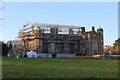 TL3960 : Madingley Hall under scaffolding by Martin Tester