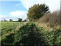 SK3621 : Public footpath, heading north-east to Staunton Lane by Christine Johnstone