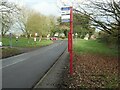 SE3645 : Bus stops on both sides of Crabtree Lane by Christine Johnstone