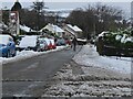 NT2539 : Snow in Glen Road, Peebles by Jim Barton