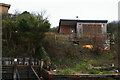 TM1732 : Beach huts along the Stour at Wrabness by Christopher Hilton