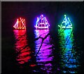 SP4315 : Blenheim Illuminations - (5) - "I saw three ships ..." by Rob Farrow