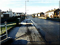 H4672 : Frosty footpath along Hospital Road, Campsie, Omagh by Kenneth  Allen