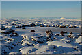 NC9526 : Frozen Pool on Torrbrach, Sutherland by Andrew Tryon