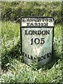 TF0732 : Old Milestone, on the A15, Bourne Road by Milestone Society