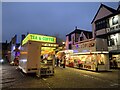 ST5545 : Wells Market Place on Carnival night by Jonathan Hutchins