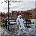 J5080 : Snowman, Bangor by Rossographer