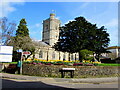 SY2998 : South side of St Mary's Church, Axminster by Jaggery