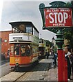 SK3454 : Crich - Tram Stop by Colin Smith