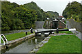 SO9186 : Delph Locks No 6 near Brierley Hill, Dudley by Roger  D Kidd