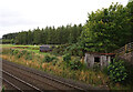 NH7446 : Railside hut, Feabuie by Craig Wallace