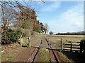 NY4754 : Footpath near Great Corby by Adrian Taylor