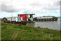 TQ9588 : Houseboats at Mill Head, Great Wakering by David Kemp