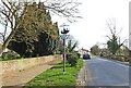 TL9762 : Woolpit village sign by Adrian S Pye