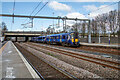 NS5364 : A Scotrail Class 385 Electric Train at Platform 1 of Cardonald Railway Station by Garry Cornes