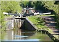 SO9768 : Narrowboat in Tardebigge Lock No 46 by Mat Fascione