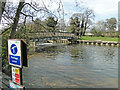 TM3489 : Sluice on the River Waveney at Bungay by Adrian S Pye