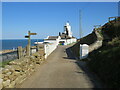 NZ9210 : Whitby Lighthouse by Malc McDonald