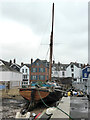 SX9687 : Historic Thames sailing barge, Topsham by Chris Allen