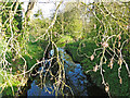 TM2061 : Upstream at the Bridge on the A1120 by Adrian S Pye