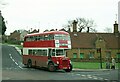 SP7361 : Northampton Corporation bus 263 at Dallington Green  1975 by Alan Murray-Rust