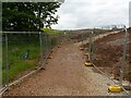 SK6243 : Footpath to Lambley and the Gedling Access Road  2 by Alan Murray-Rust