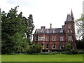 SP5077 : Brownsover Hall Hotel - from its southern gardens by Rob Farrow