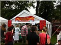 SP3165 : Hindu temple stall, Leamington Peace Festival by A J Paxton