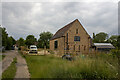 SO9228 : Vernacular farm building in Stoke Orchard by P Gaskell