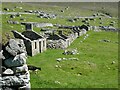 NF0999 : St Kilda - Hirta - Village Street - westernmost houses by Rob Farrow