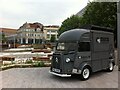 SP3378 : Starley Gardens, Coventry University, with food van by A J Paxton