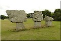 NS9981 : Granite sculpture by Richard Sutcliffe