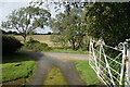 SZ5381 : Gate at Godshill Park House by Des Blenkinsopp