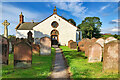 NY1068 : Ruthwell Church (eastern side) by David Dixon