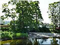 SD9672 : Confluence of Dowber Gill and the river Wharfe by Stephen Craven