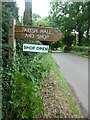 SP9004 : Signpost in Lee Clump Road by David Hillas