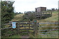 ST3782 : Curlew Hide, Goldcliff Lagoons by M J Roscoe