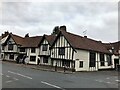 TL9149 : The Swan in Lavenham, Suffolk by Richard Humphrey