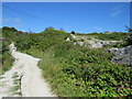 SY6970 : South West Coast Path, Isle of Portland by Malc McDonald