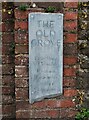 SO3164 : The Old Grove house name sign, Ford Street, Stapleton, Herefs by P L Chadwick