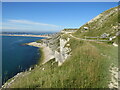 SY6871 : South West Coast Path, Isle of Portland by Malc McDonald