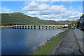 SH6918 : Toll bridge at Penmaenpool by Richard Hoare