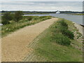 SZ3393 : Solent Way along the bank of The Solent, near Lymington by Malc McDonald