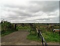 NZ0646 : Gate at Palmers Bridge by Robert Graham