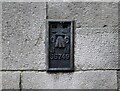 SD5193 : Flush Bracket Benchmark, County Hall, Kendal by Adrian Taylor